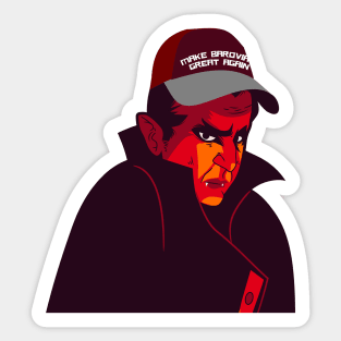 Make Barovia Great Again - Strahd Von Zarovich Sticker